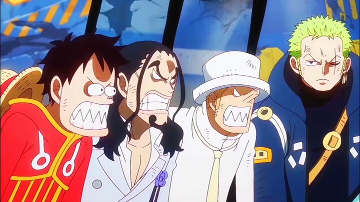 Good news: Luffy finally used his brain! Bad news: I forgot to mention it! Haha!