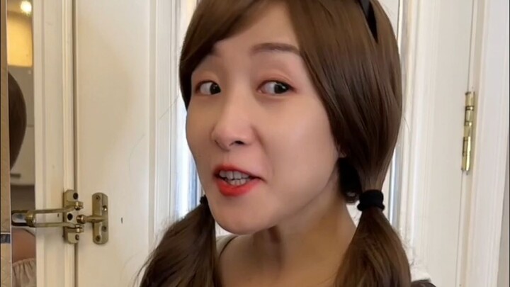 Sister before and after traveling