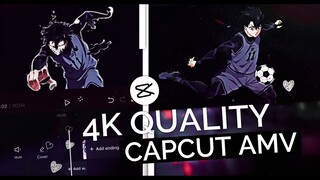 The BEST CC Sharpen High Quality 4K (BEST Setting) || CapCut AMV Tutorial