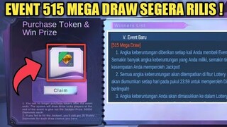EVENT 515 MEGA DRAW SEGERA RILIS! DIAMOND KUNING HADIR LEBIH CEPET ? SUDAH ADA UPDATE DI INBOX !!