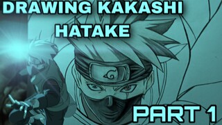 coloring kakashi pt.1 | by Kyy'art
