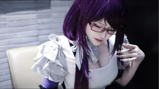 When I cosplayed Miss Li Shi, I scared the passers-by in the parking lot.
