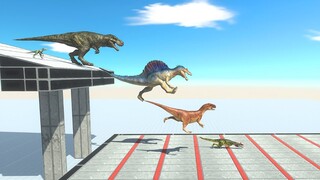 Slide LONG JUMP - Animal Revolt Battle Simulator