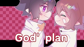 【凹凸世界/雷安】God's plan meme