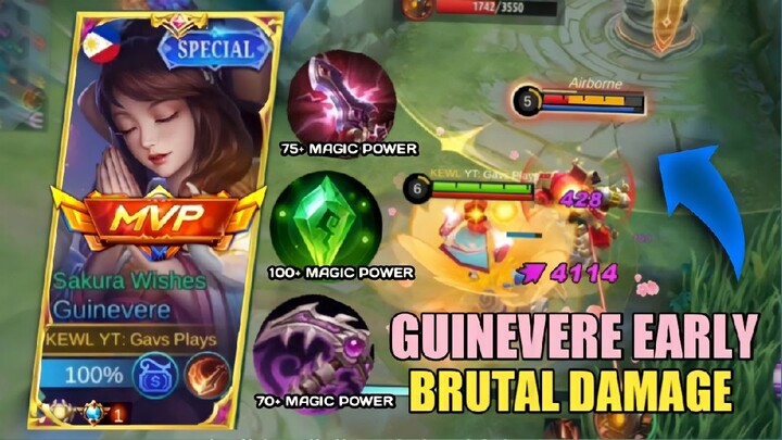 GUINEVERE MONTAGE SUPER OP HERO - MLBB