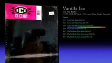 Vanilla Ice (1990) Ice Ice Baby [12' Inch - 33⅓ RPM - Maxi-Single Specialty Pressing]