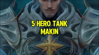 5 Hero tank makin tebal darah malah makin sakit#herotankmlbb #mlbbinfo #tankmlbb #MLBBxNARUTO #MLBB