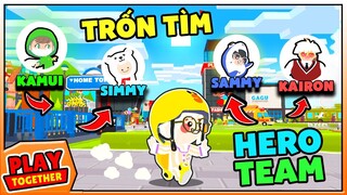 Mr Vịt thử thách TRỐN TÌM cùng HERO TEAM trong Thành Phố Play Together !!