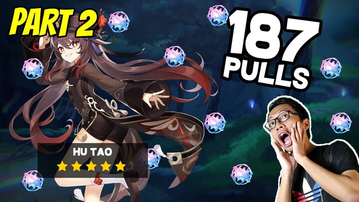 Pull 187x Intertwined fate on Hutao's Banner | Part 2