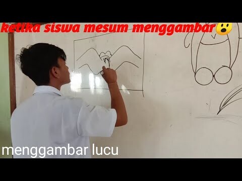 Menggambar lucu - video lucu terbaru bikin ngakak Funny drawing - funny videos make the latest