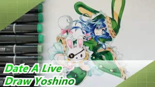 [Date A Live] Draw Yoshino with Mark Pen