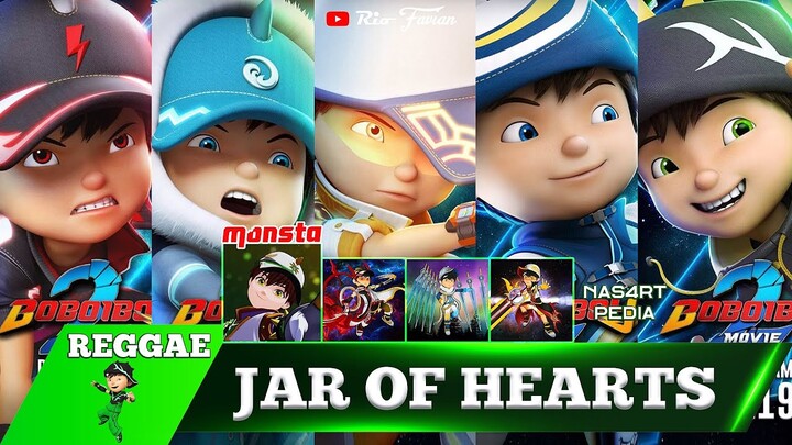 JAR OF HEARTS (COVER PARODY) - VERSI BOBOIBOY MOVIE 2, ETC