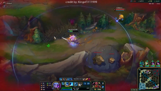 Gnar hóa khổng lồ hất R 5 về combat cực hay #game