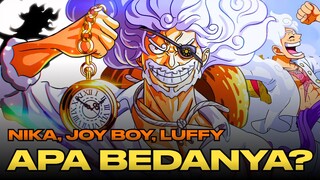 Perbedaan NIKA, JOY BOY, dan LUFFY