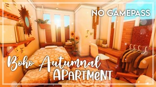 No Gamepass Trendy Boho Autumnal Apartment - Speedbuild and Tour - iTapixca Builds