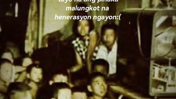 Isang Tv lang sa Bahay Masaya na kayo Magkakapatid. Dahil hindi nakayo makikinuod sa kapitbahay .