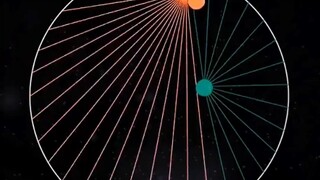 ทุกครั้งที่เส้นตัดกัน เส้นหนึ่งเส้นก็จะหายไป #รูปเรขาคณิต #แอนิเมชันดวงดาว