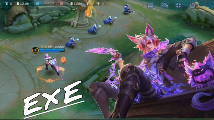 Julian membantai land of dawn dapat maniac😎 Mobile Legends (MLBB) EXE