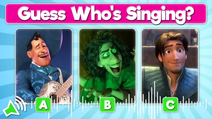 Guess Who's Singing the Disney Song | Disney Songs Quiz