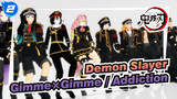 Demon Slayer|[MMD]Gimme×Gimme／Addiction[1080p](All Members Wearig Army Suit)_2