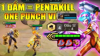 1 ĐẤM = 9 XÁC ? QUÁ ĐÃ VỚI ONE PUNCH VI ĐỒ THẾ GIỚI ĐẤM BAY MÀU TEAM ĐỊCH !