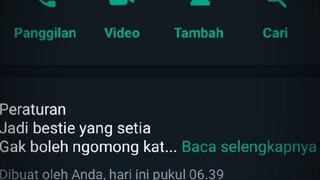 ayo bestie ku masuk ke grup bestie no nya ada di kolom komentar