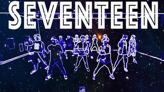 [SEVENTEEN] LEFT & RIGHT complete song with lightning effects, full of high energy, don't blink! || 