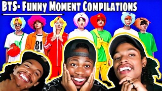 BTS - Funny Moment Compilations Reaction