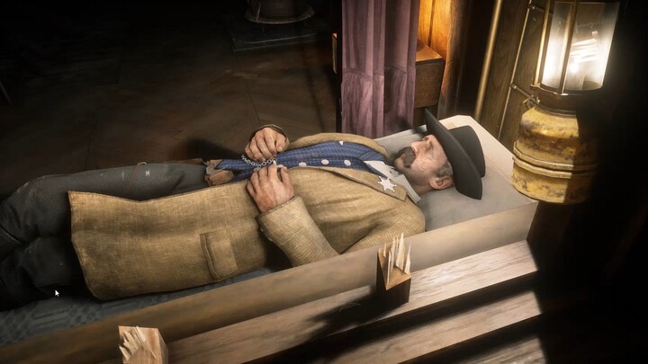 【Red Dead Redemption 2】จะเป็นอย่างไรหากคอยปลุกนายอำเภอที่กำลังหลับใหลอยู่?