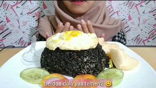 ASMR Nasi Goreng Seafood Bumbu Hitam | ASMR Indonesia