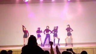 高中生这么猛的吗？！首尔表演艺术高中 11年级学生文艺表演现场 力度齐舞饭拍！