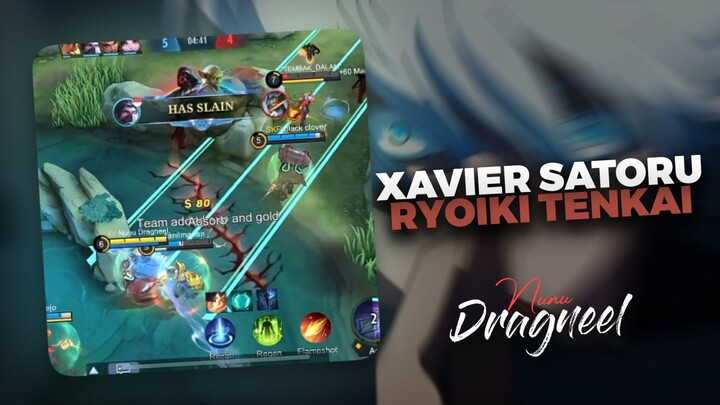 Ryoiki Tenkai🥶 Main Xavier Mode Gojo Tembak² Brutal🔥😈