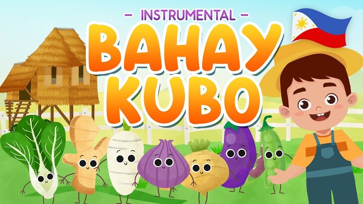 BAHAY KUBO (2021) | INSTRUMENTAL | Animated Filipino Folk Song | Hiraya TV