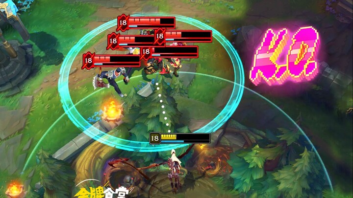 Setelah nge-kill sebanyak ini, si orang-orangan sawah udah seminggu nggak makan, dan sekarang malah 