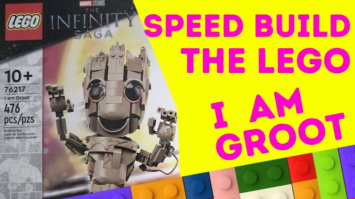 LEGO 'I am Groot' Speed Build! How Fast Can We Get Across the Galaxy? Set #76217.