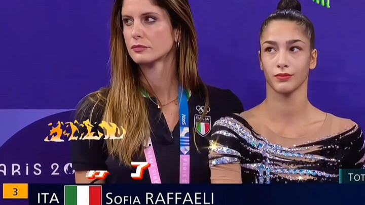 The Italian gymnastics coach is both beautiful and fierce—she won’t concede a single point.