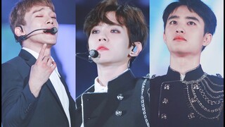 【EXO】Show you fsns' pride with the three lead singers' performance