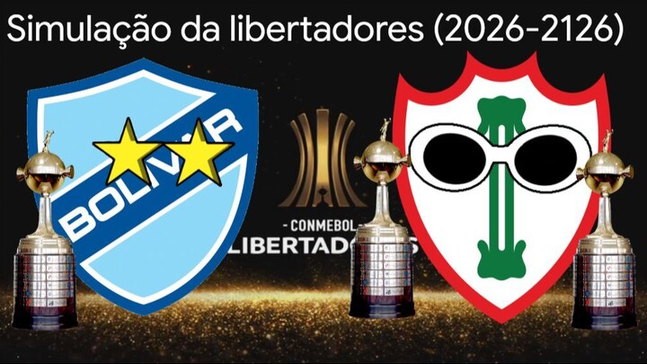 Simulação Libertadores (2026-2126)