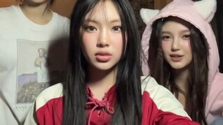 ฉาก ฮาของ #hyein #haerin #danielle 🤣 #newjeans