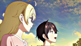 When the male protagonist was a child, he learned Russian for the female protagonist's sister. When 