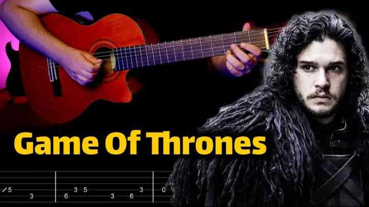 Game Of Thrones Guitar Tabs | Tutorial | Cover