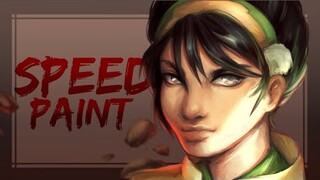 Toph Beifong - Avatar the Last Airbender Speedpaint