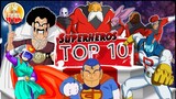 10 TOP SUPER HERO!! Di dalam paket serial Dragon Ball!
