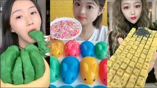 [ASMR] THÁNH ĂN ĐÁ| Ăn Đá lạnh, chocola đông lạnh đa màu sắc| Ice Eating MUKBANG SATİSFYİNG#229