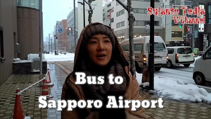 Bus to Sapporo Airport - Wisata Jepang