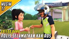 Polis selamatkan kak Ros - Upin Ipin musim 17 full movie