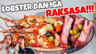 MUKBANG 2KG LOBSTER JUMBO &  1.7 KG STEAK RAKSASA