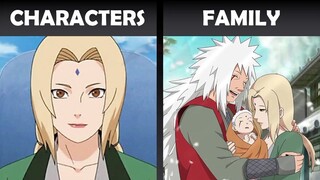 CHARACTERS and FAMILY.  # naruto