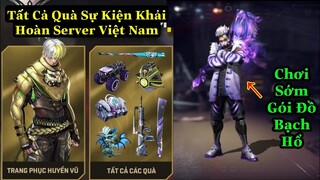 [Free Fire]/Garena Bất Ngờ Tặng Skin Famas Miễn Phí?Review Tất Cả Quà Chuỗi Sự Kiện Ngày Khải Hoàn