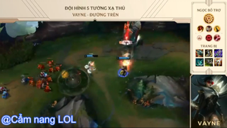 Thử nghiệm đội hình 5 Xạ Thủ #lol